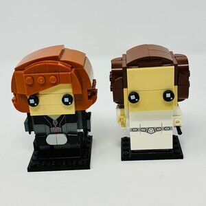 LEGO BrickHeadz Style Black Widow & Princess Leia Figures